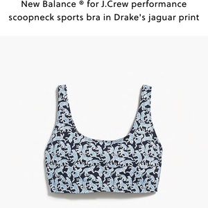 Jcrew x New Balance Drake’s Jaguar Sports Bra